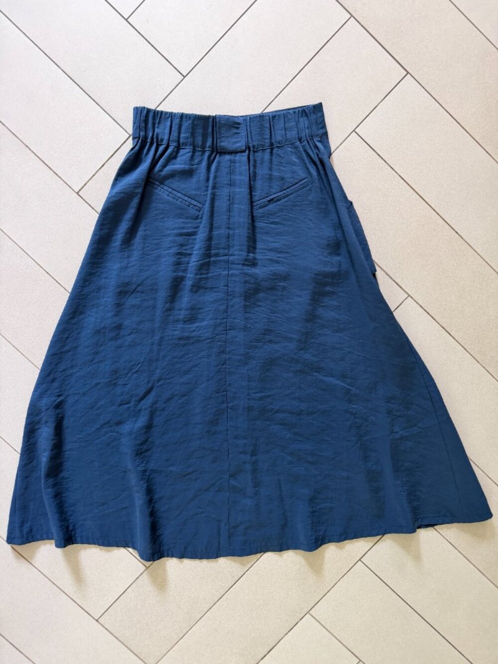 Ruti Blue Utility Skirt Size Small - Picture 6 of 6